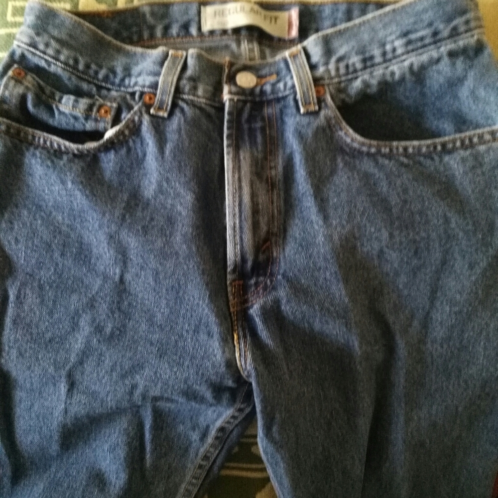 Levi's 505 Regular Fit Straight Leg Jeans 31 x 34